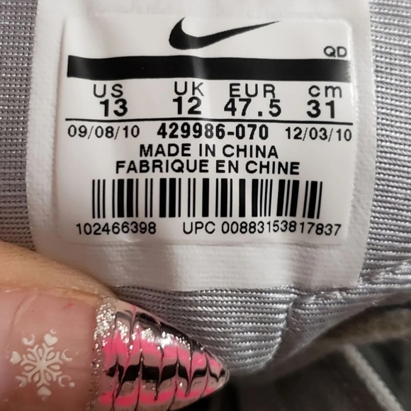 Nike Size 13 Men's Track & Field Cleats - Picture 9 of 13